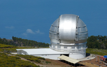 Gran Telescopio de Canarias, Spiegelteleskop