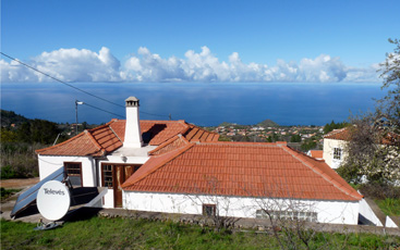 Ferienhaus Finca La Paz mit Meerblick