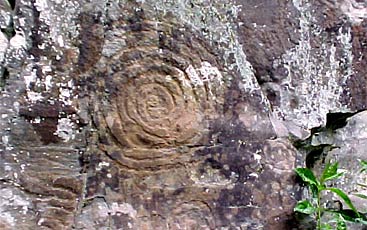 Petroglyph of the Guanches on La Palma